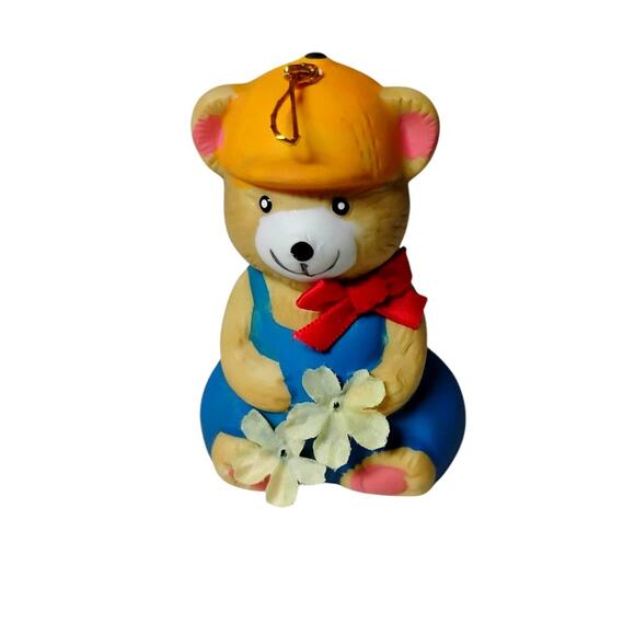 π Vintage Porcelain Bells ππ¦π» Hand Painted Set of 4 - Picture 9 of 15